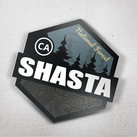 Sticker: Shasta National Forest