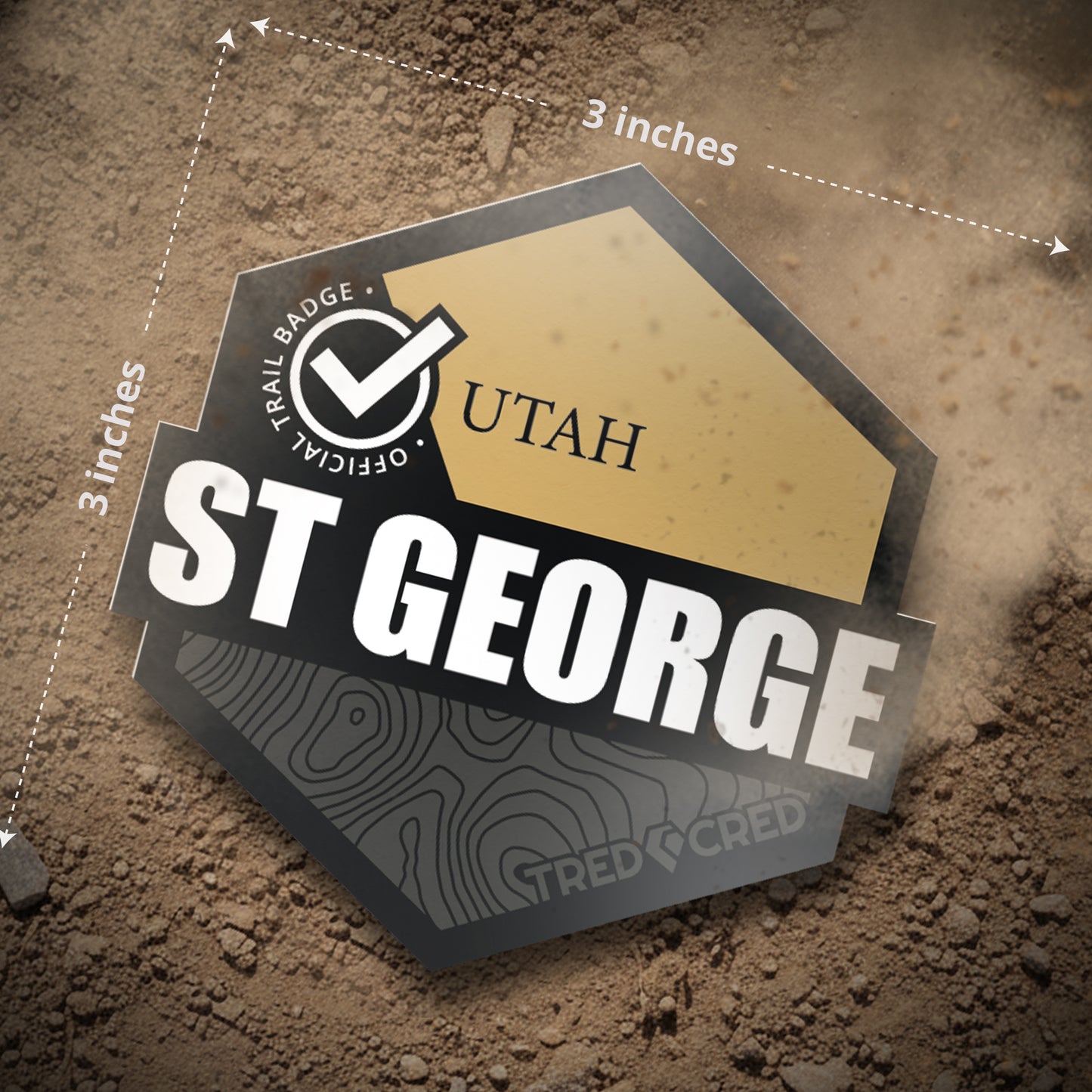Sticker: St George