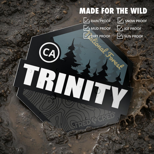Sticker: Trinity National Forest