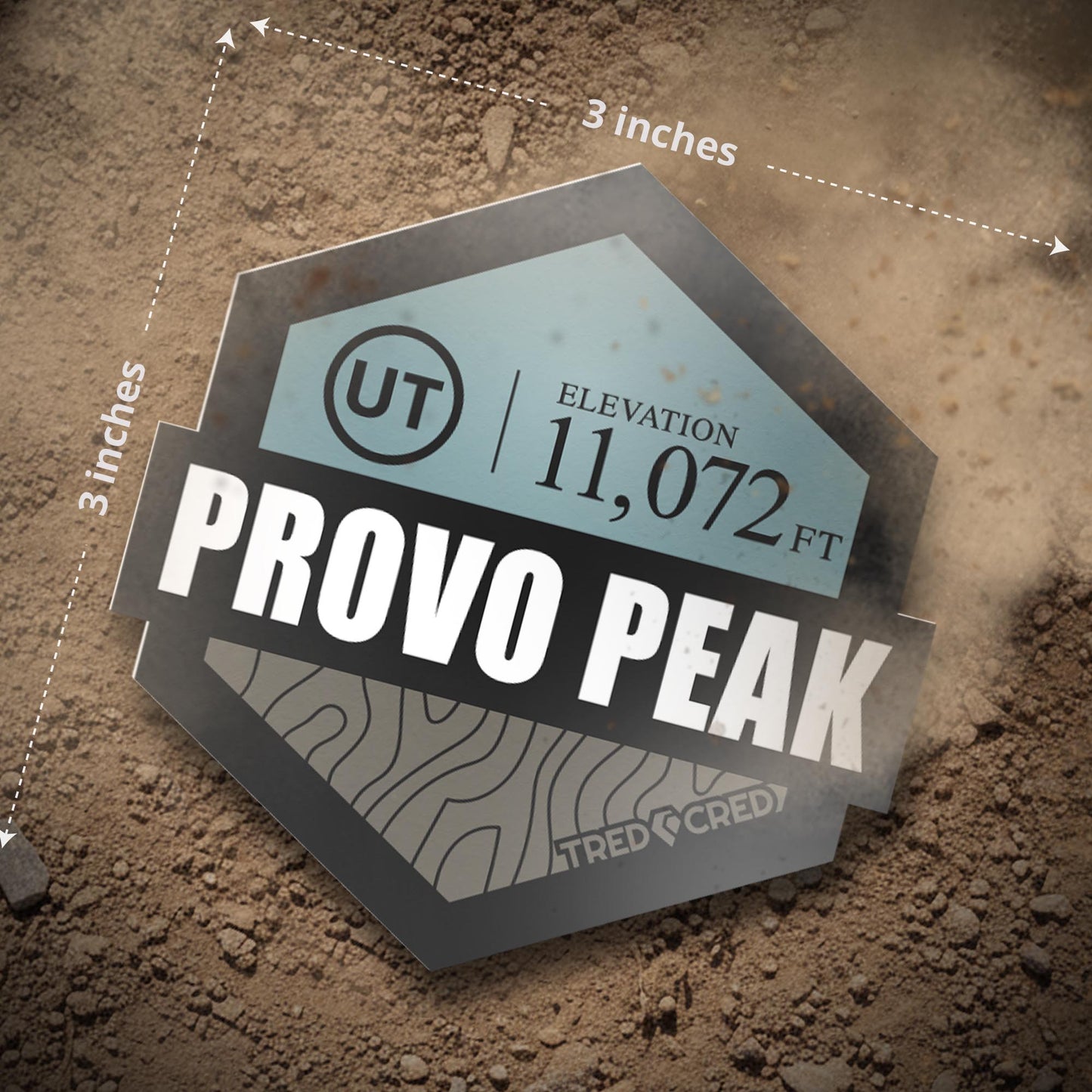 Sticker: Provo Peak