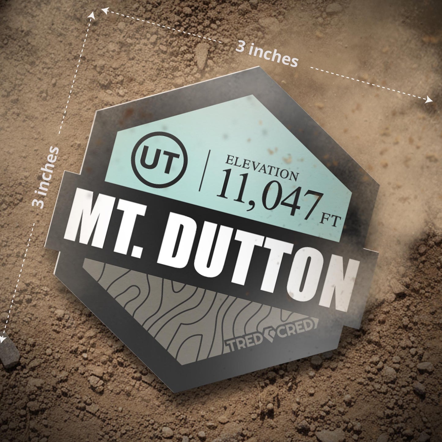 Sticker: Mount Dutton