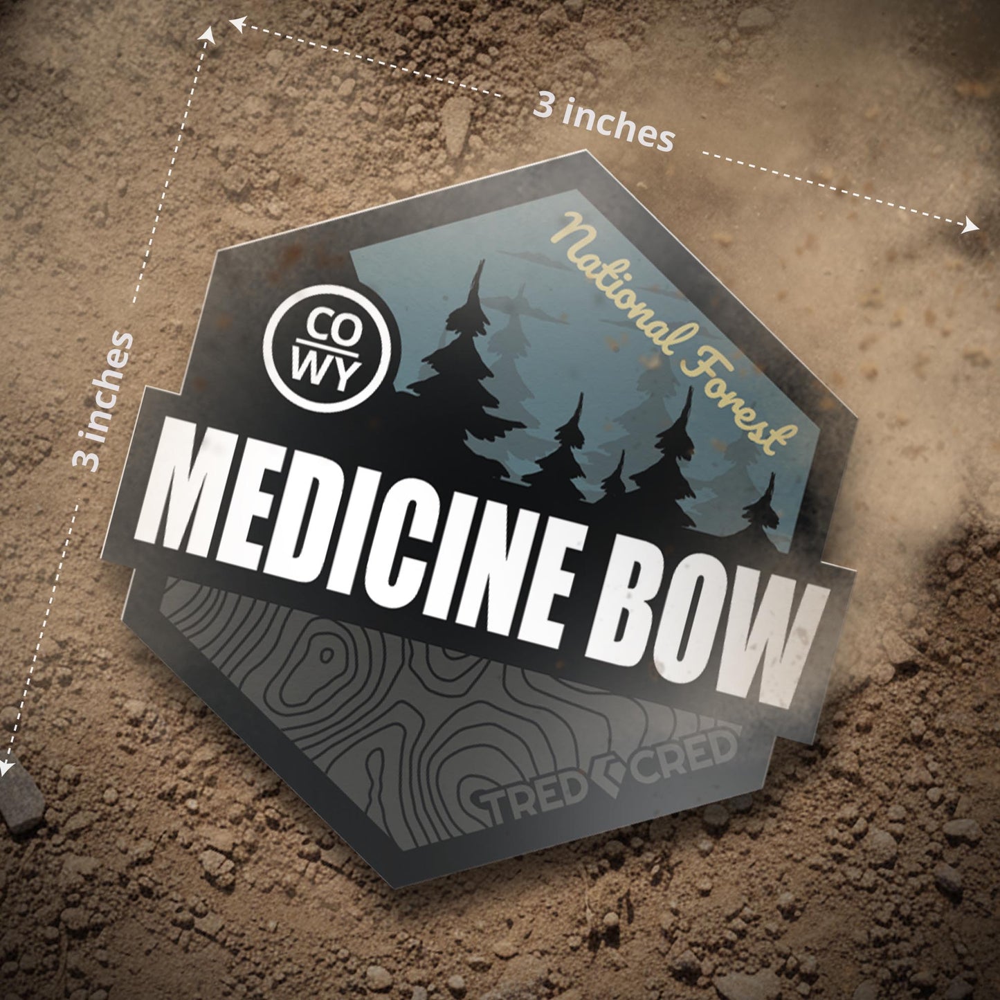 Sticker: Medicine Bow National Forest