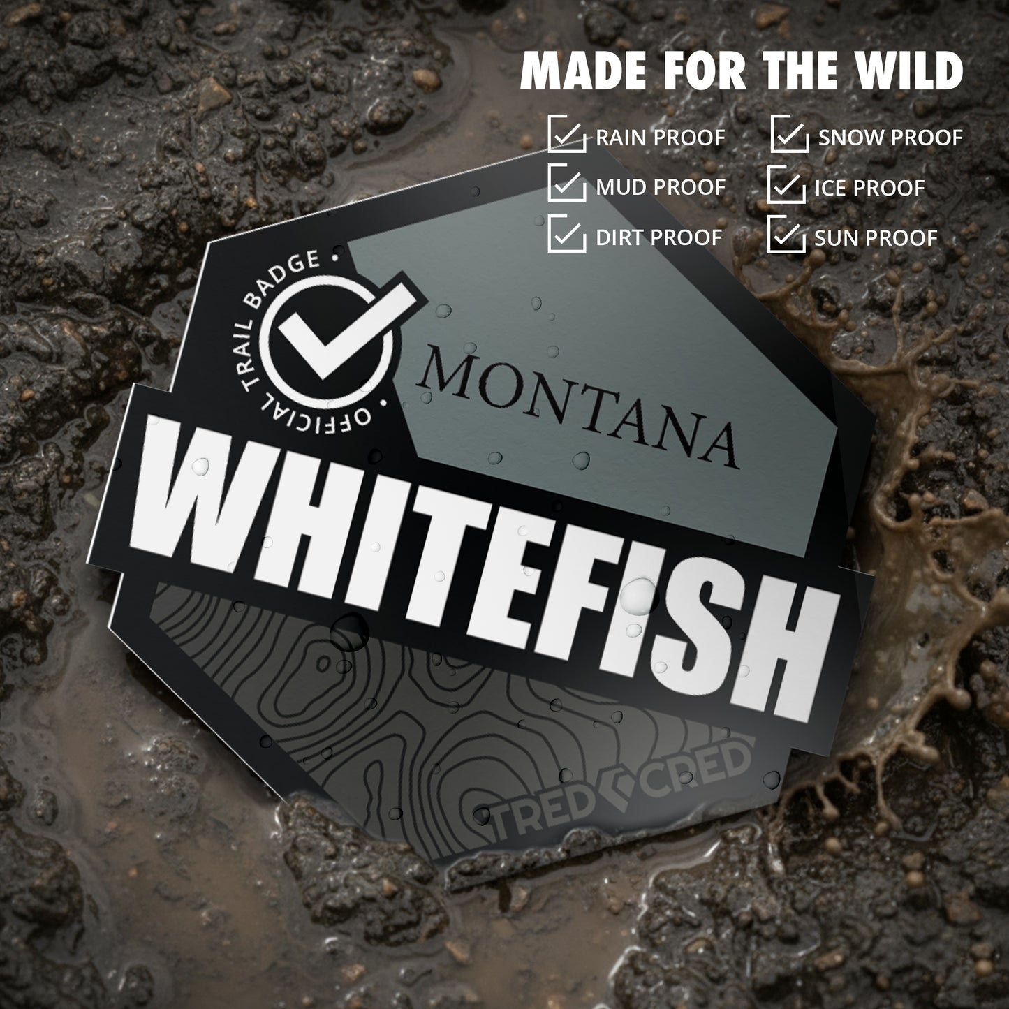 Sticker: Whitefish