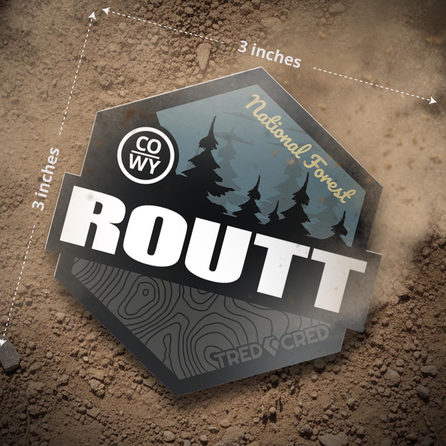 Sticker: Routt National Forest