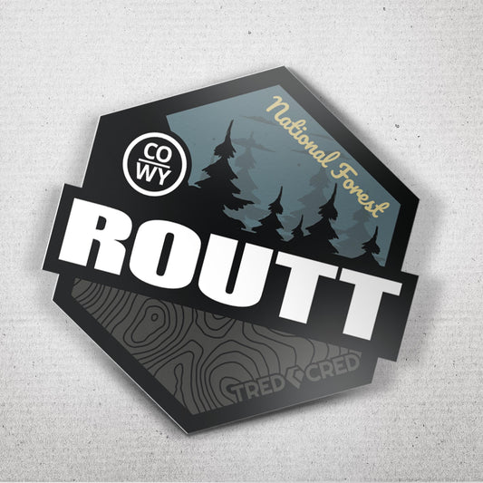 Sticker: Routt National Forest