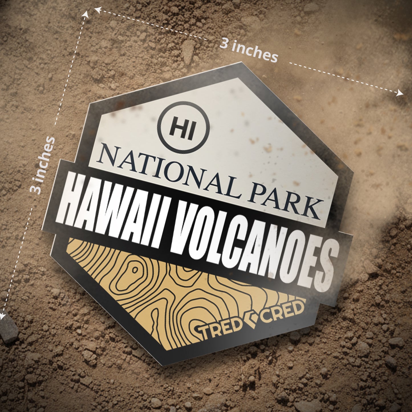 Sticker: Hawaii Volcanoes National Park