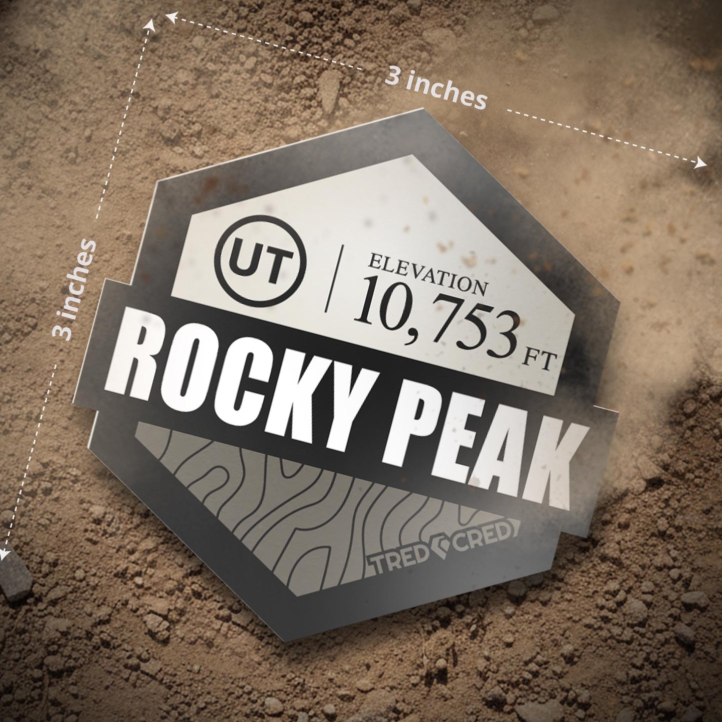 Sticker: Rocky Peak