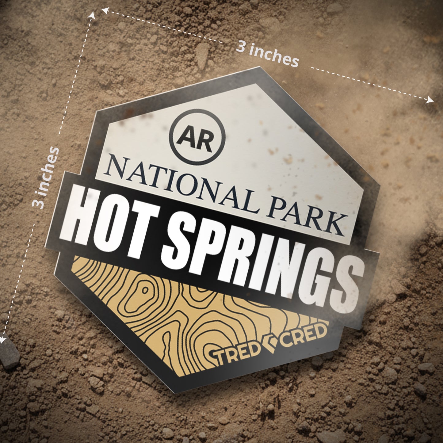 Sticker: Hot Springs National Park