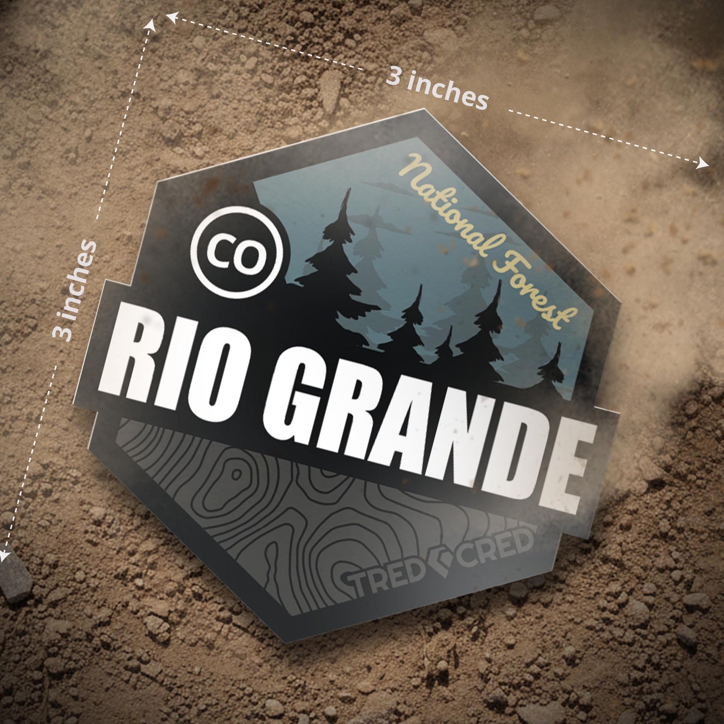 Sticker: Rio Grande National Forest