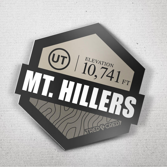 Sticker: Mount Hillers