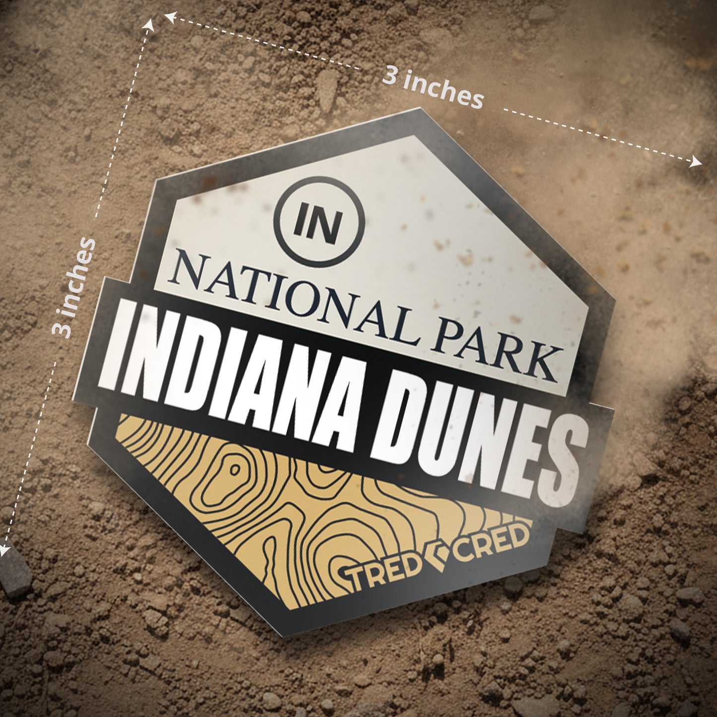 Sticker: Indiana Dunes National Park