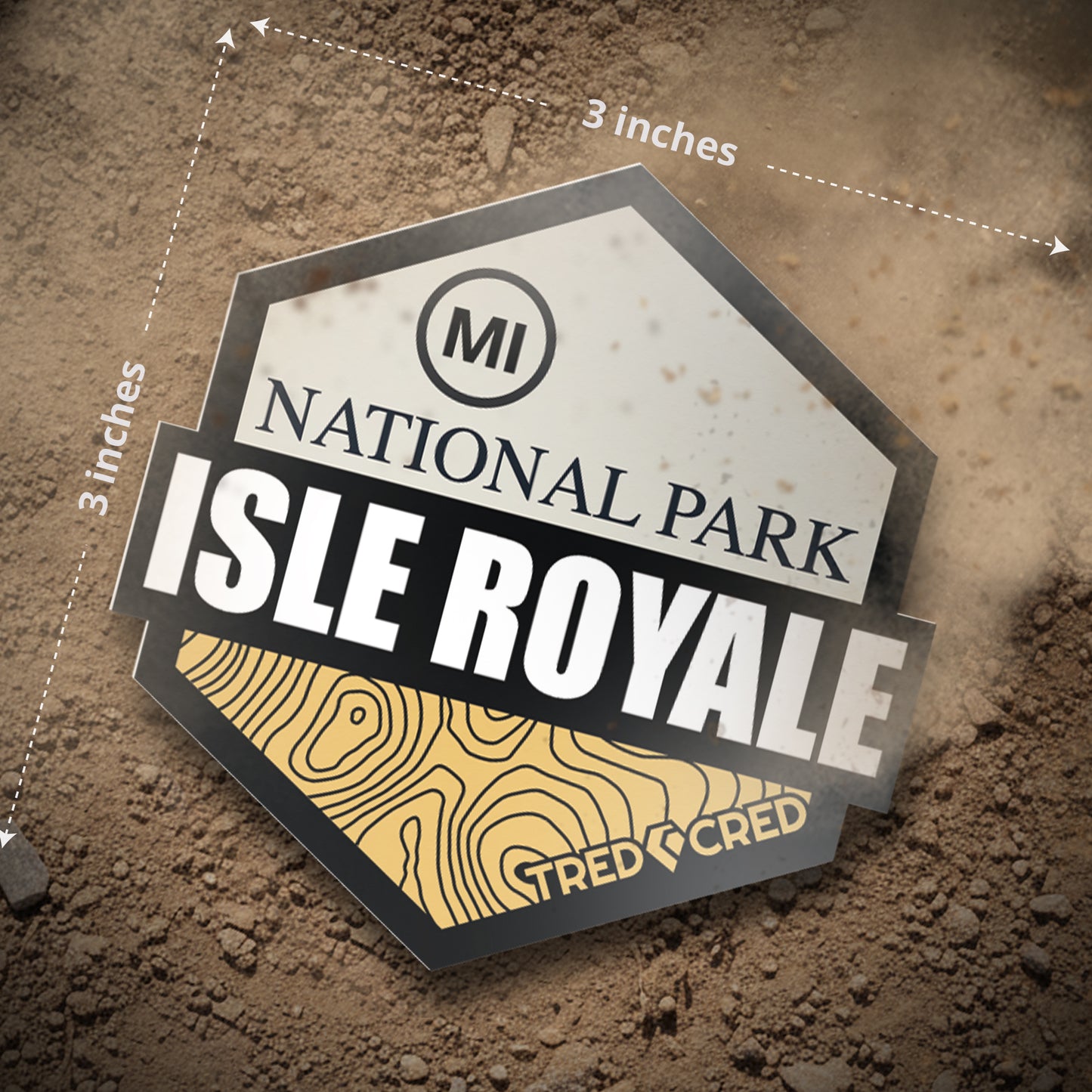 Sticker: Isle Royale National Park