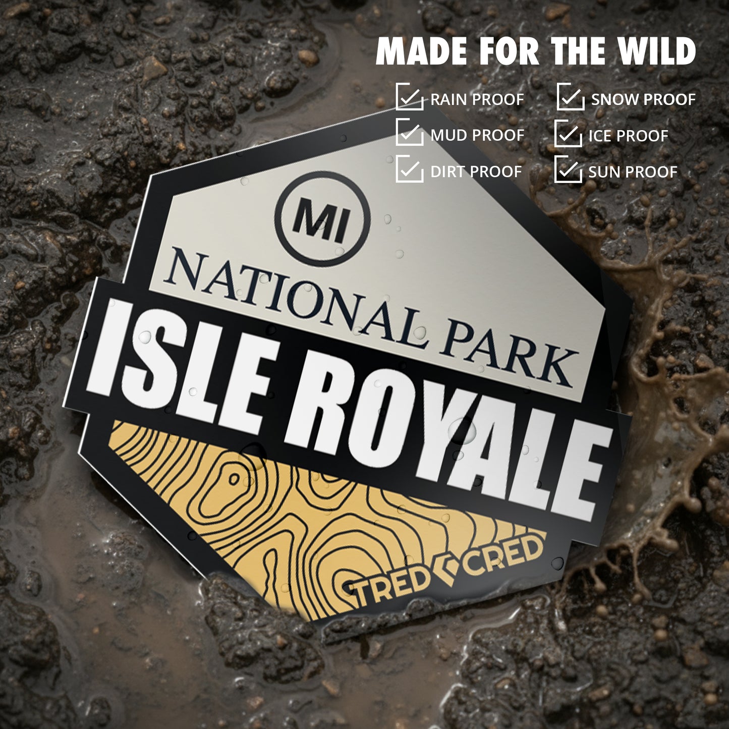 Sticker: Isle Royale National Park