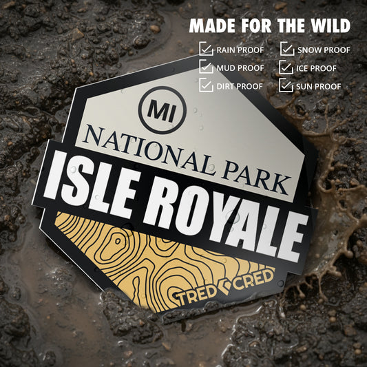 Sticker: Isle Royale National Park