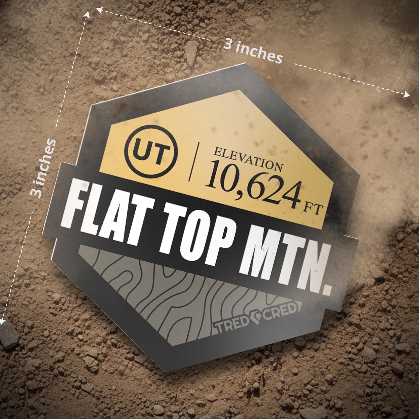 Sticker: Flat Top Mtn