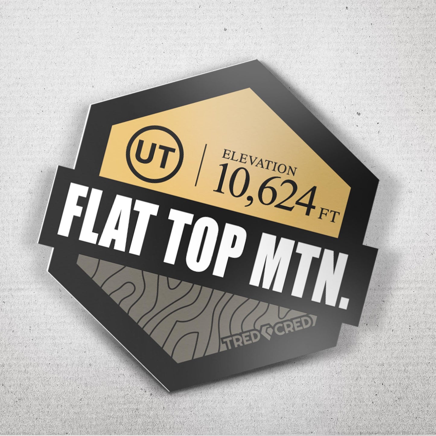 Sticker: Flat Top Mtn