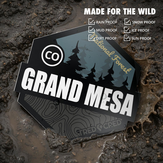 Sticker: Grand Mesa National Forest