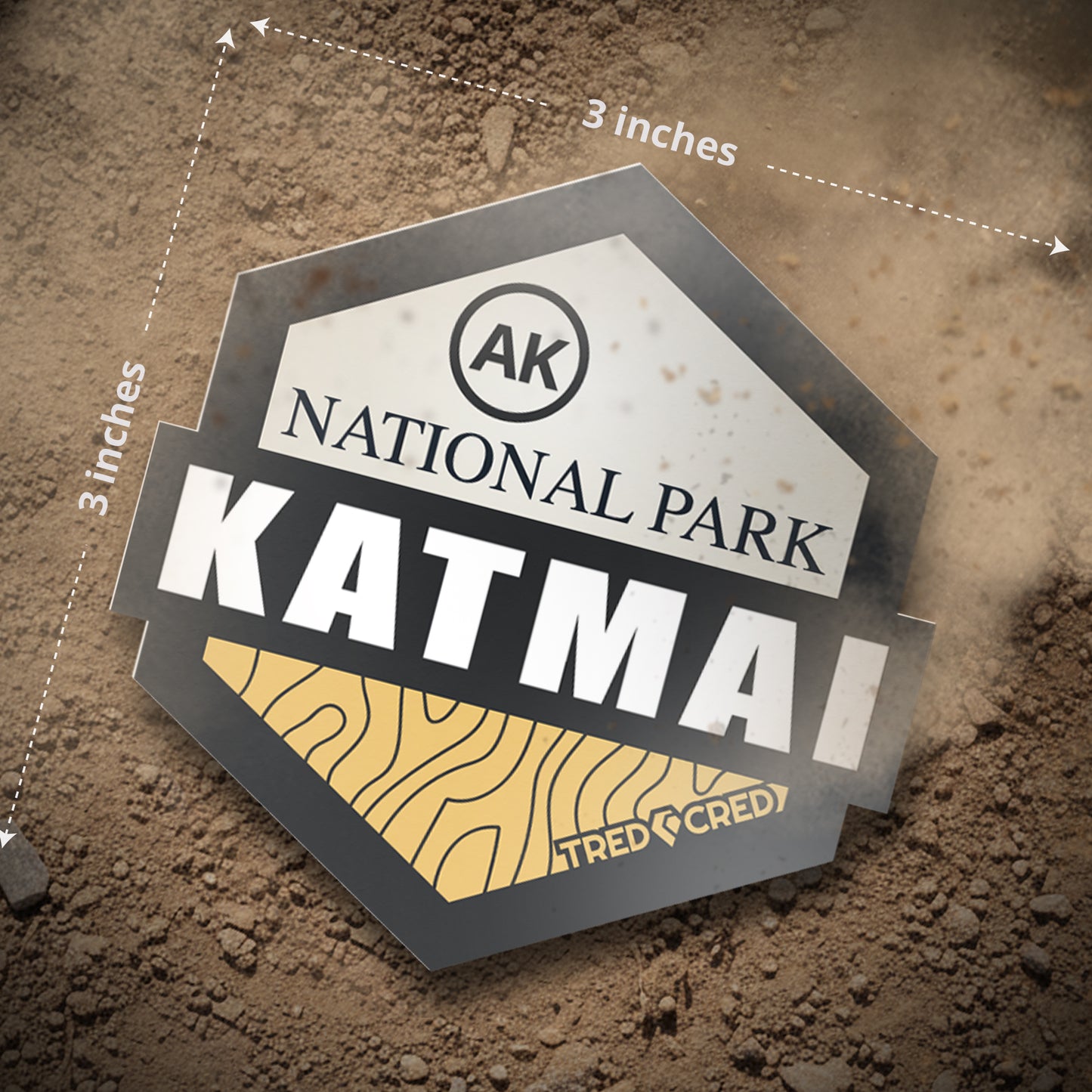Sticker: Katmai National Park