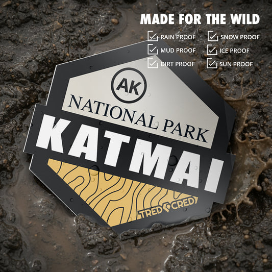 Sticker: Katmai National Park