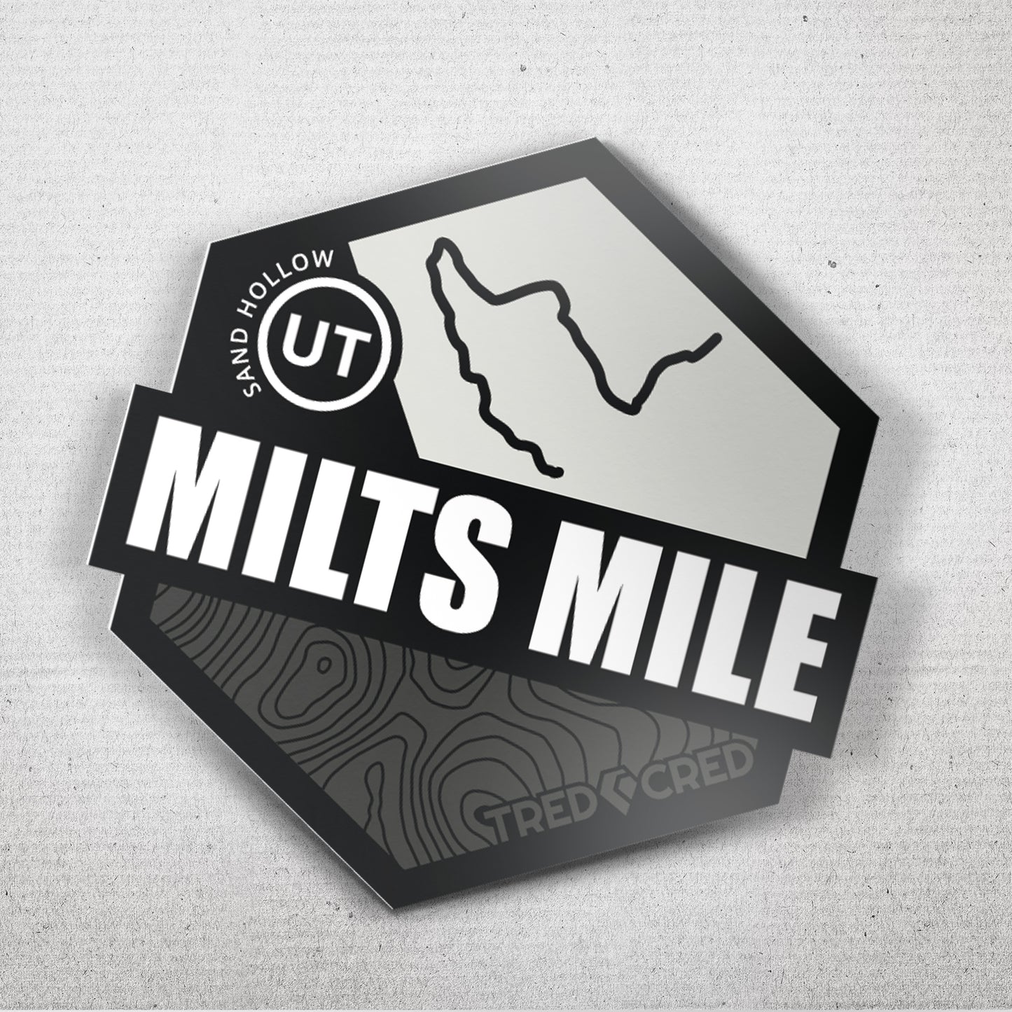 Sticker: Milts Mile