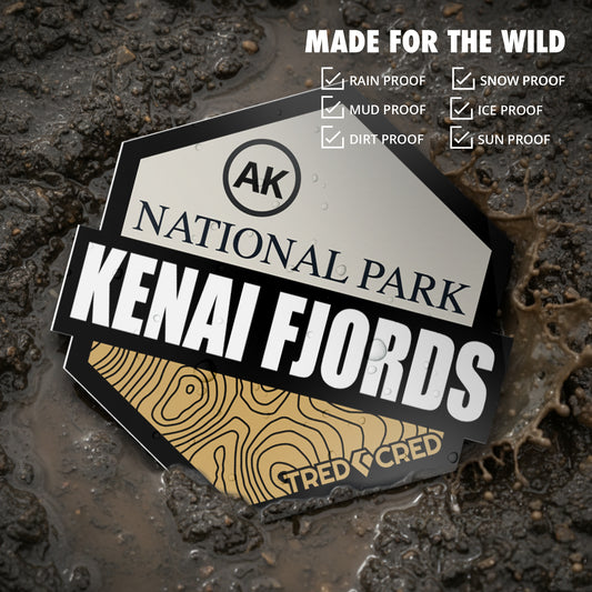 Sticker: Kenai Fjords National Park