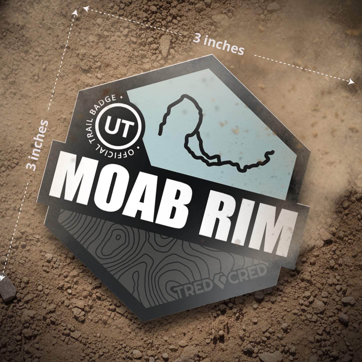 Sticker: Moab Rim