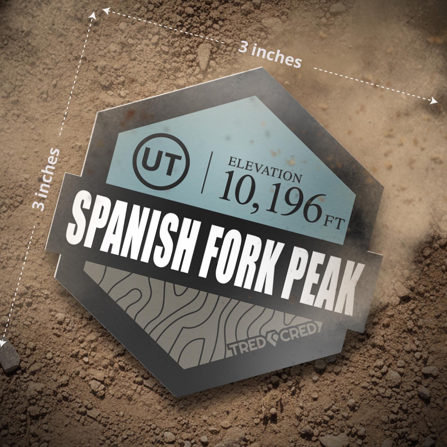 Sticker: Spanish Fork Peak
