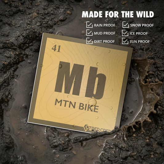 Sticker: Mountain Bike