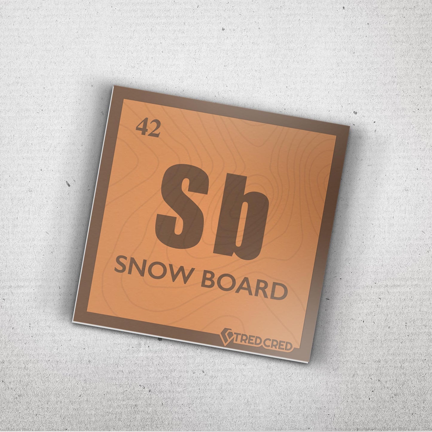 Sticker: Snow Board