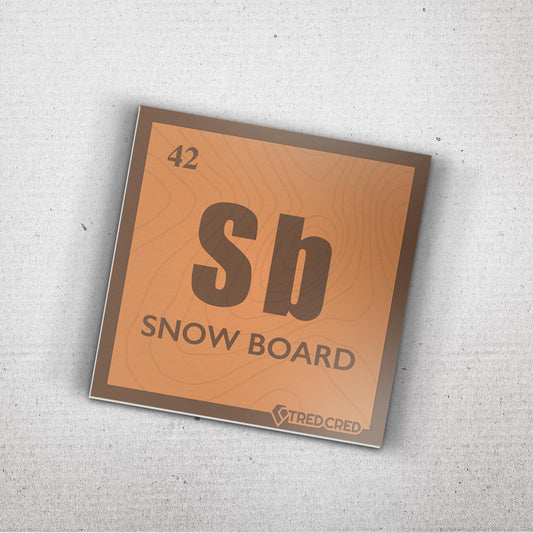 Sticker: Snow Board