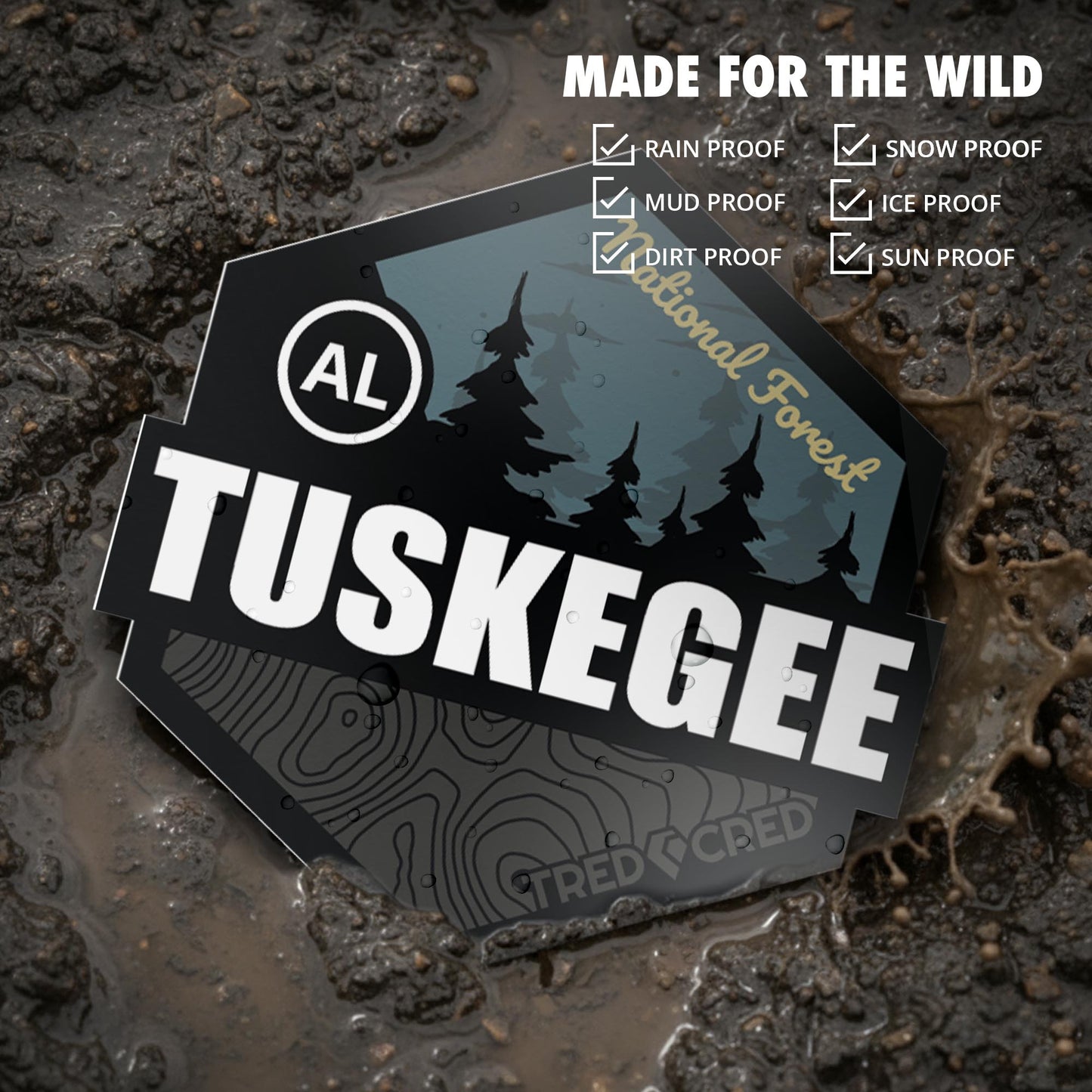 Sticker: Tuskegee National Forest