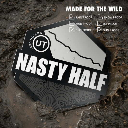 Sticker: Nasty Half