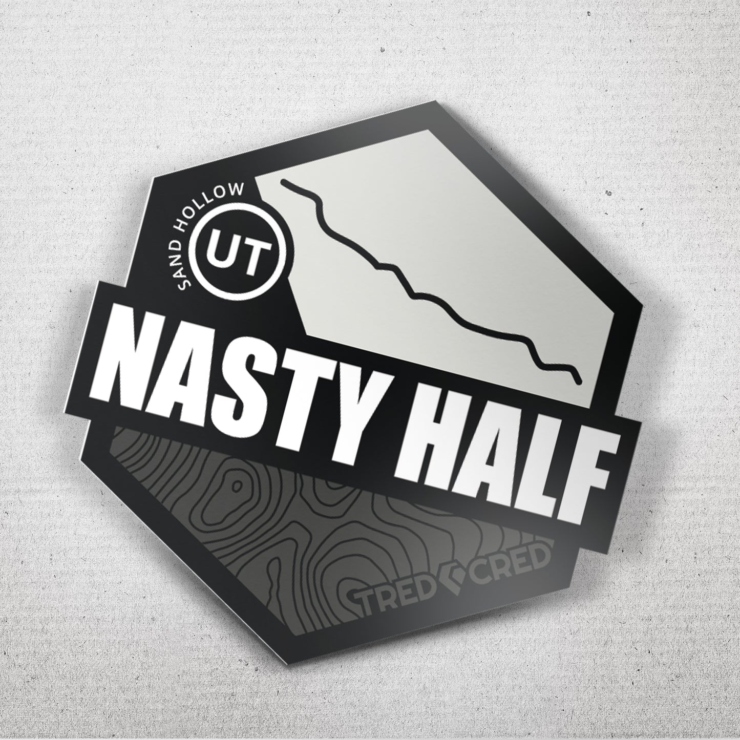 Sticker: Nasty Half