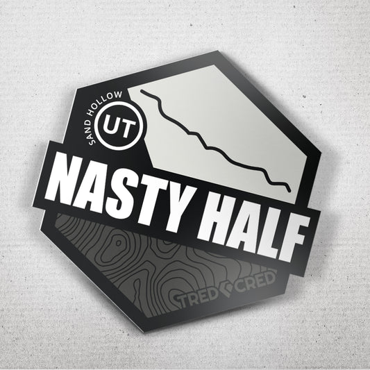 Sticker: Nasty Half