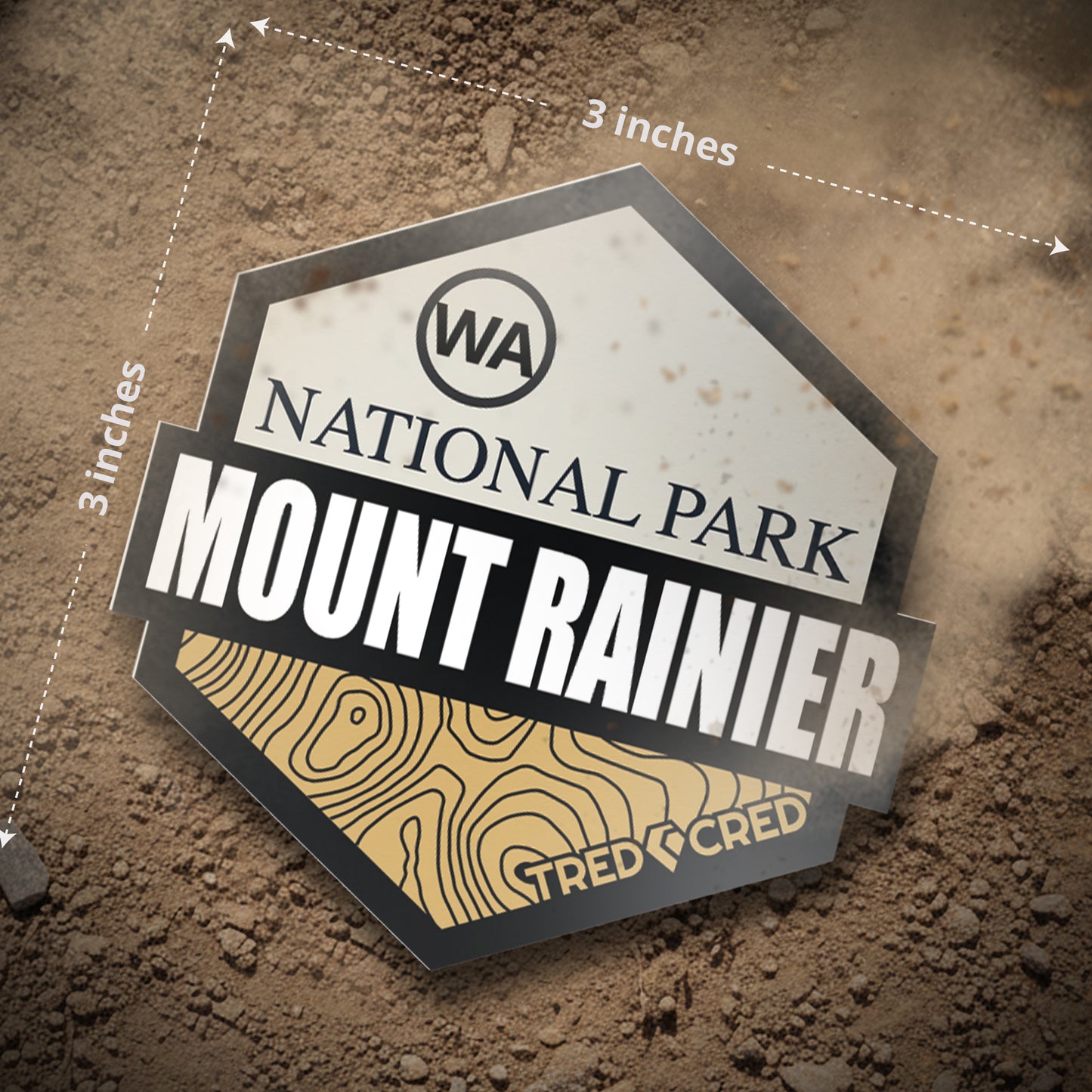Sticker: Mount Rainier National Park