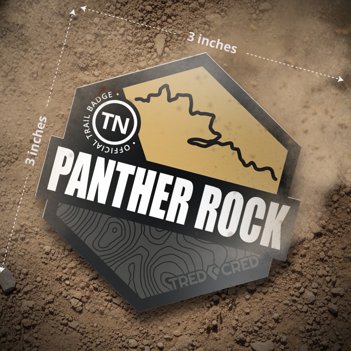 Sticker: Panther Rock