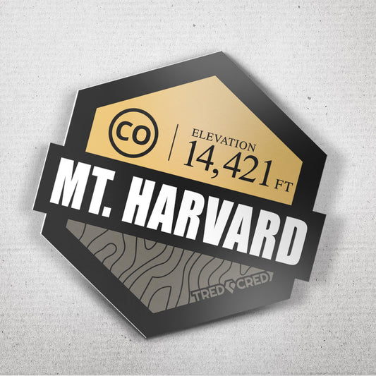 Sticker: Mount Harvard