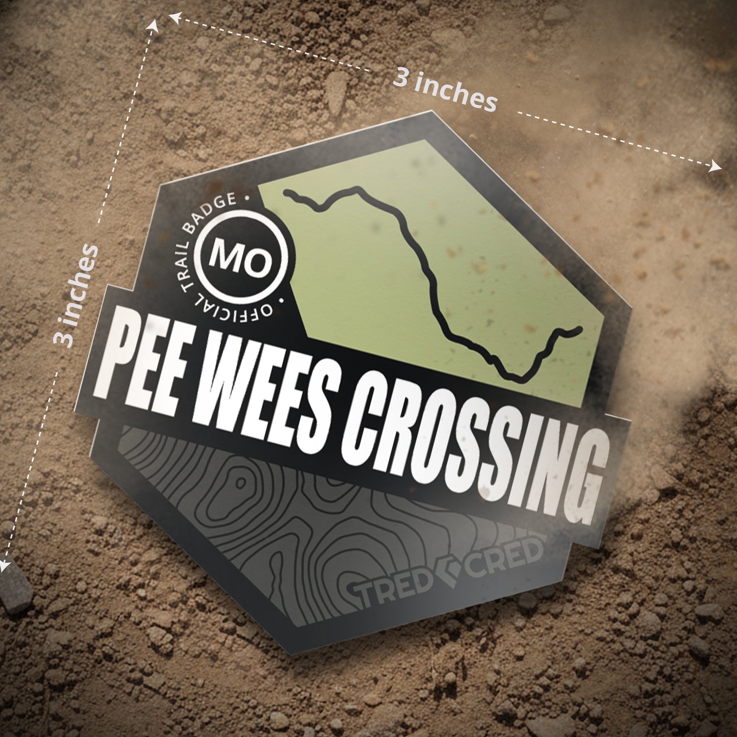 Sticker: Pee-Wee's Crossing