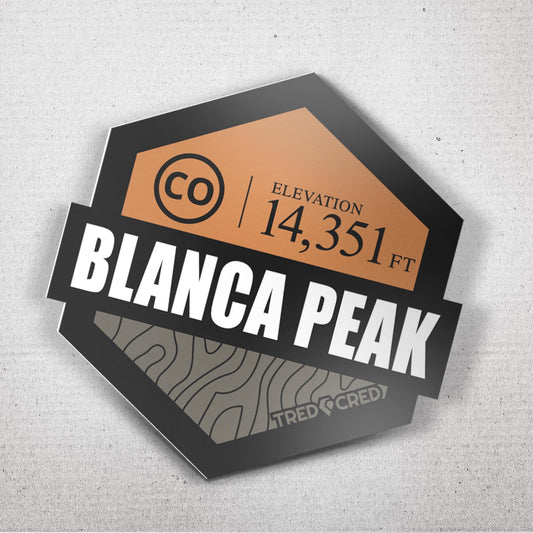 Sticker: Blanca Peak