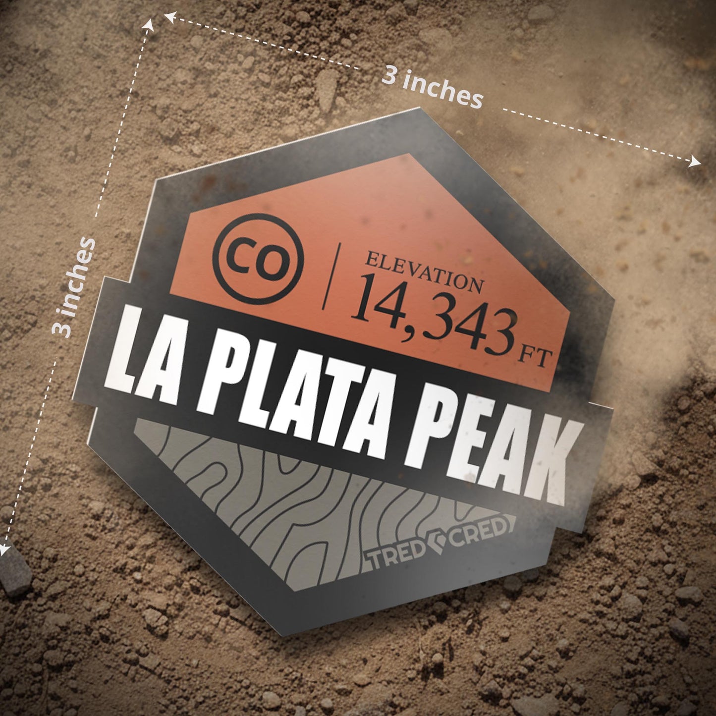 Sticker: La Plata Peak