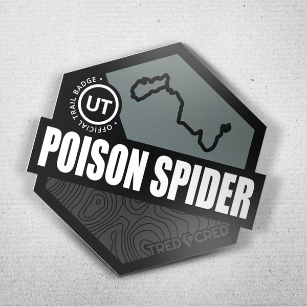Sticker: Poison Spider – Tred Cred