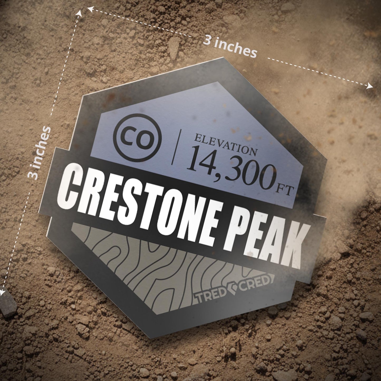 Sticker: Crestone Peak