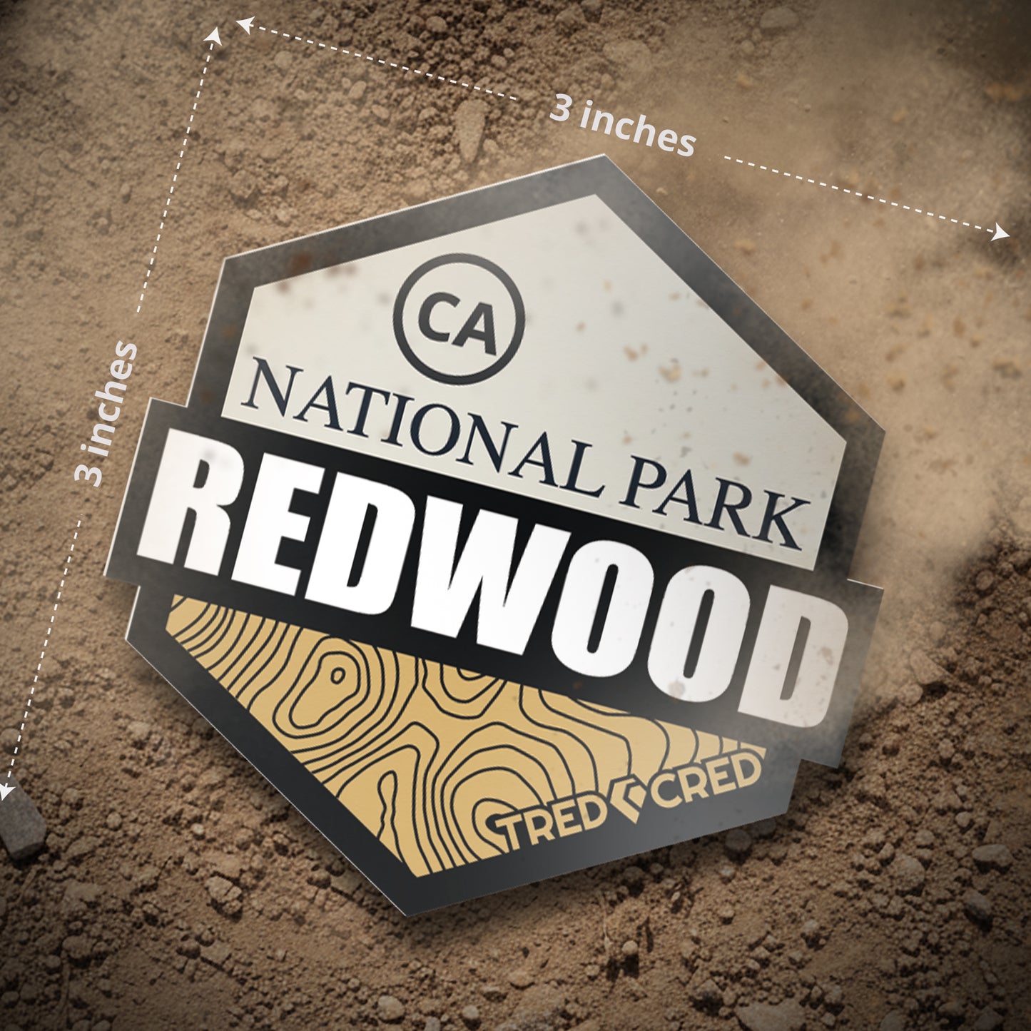 Sticker: Redwood National Park