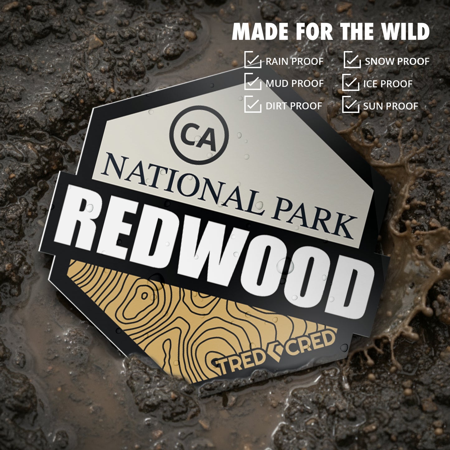 Sticker: Redwood National Park