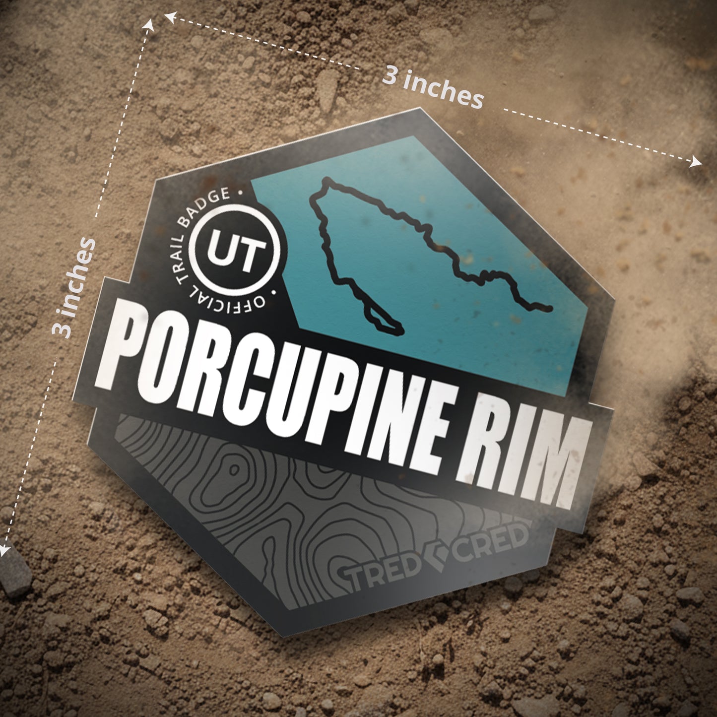 Sticker: Porcupine Rim