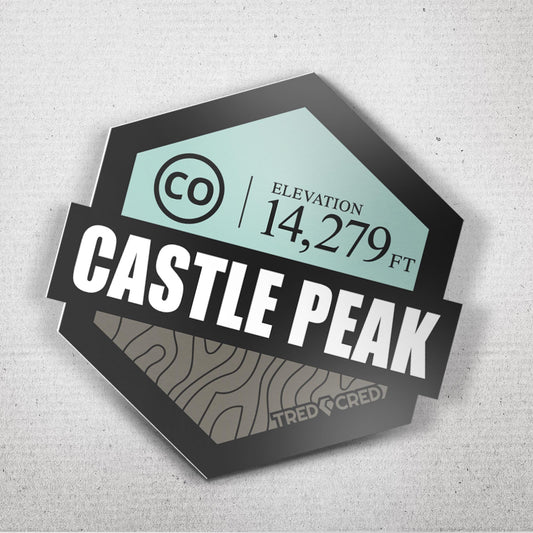 Sticker: Castle Peak
