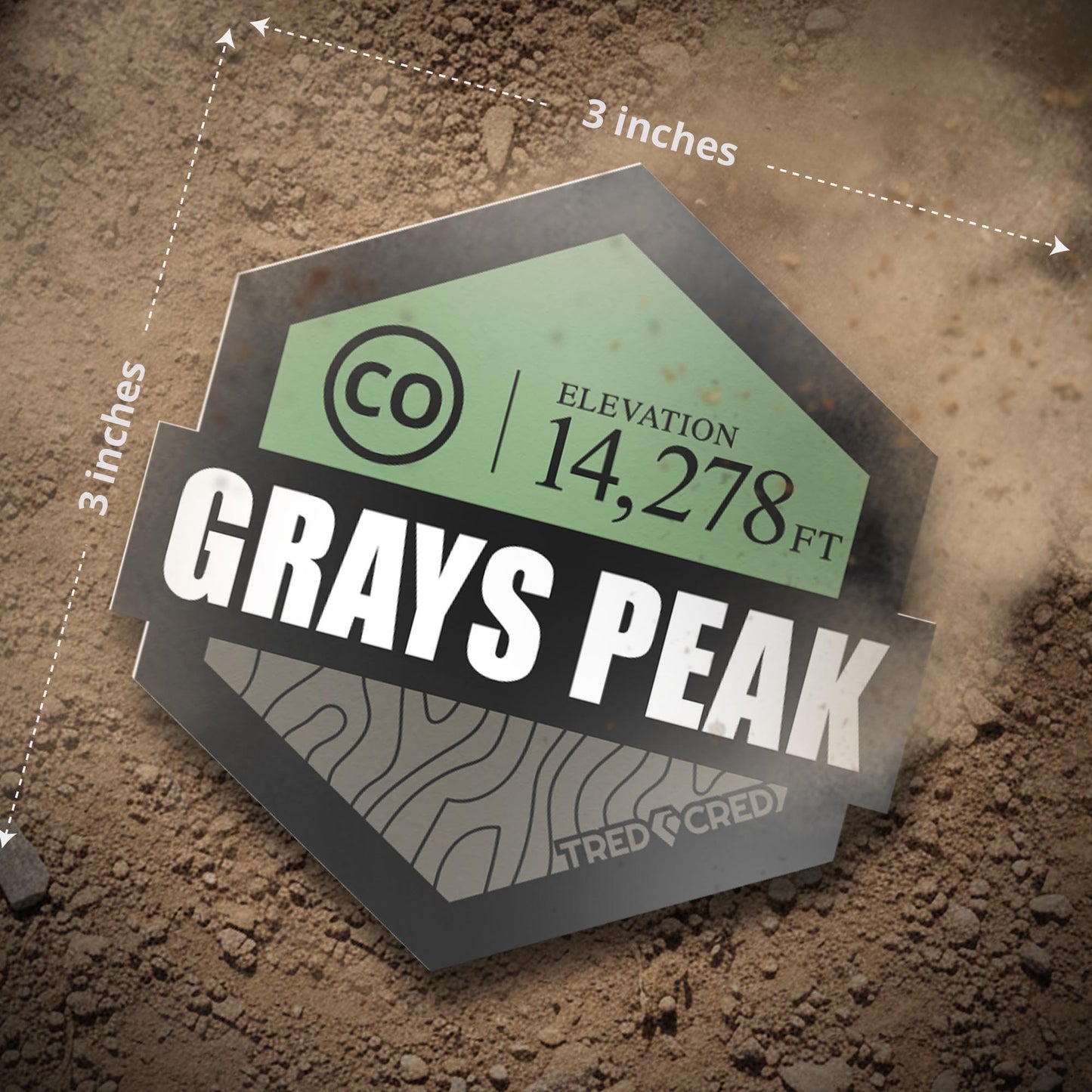 Sticker: Grays Peak