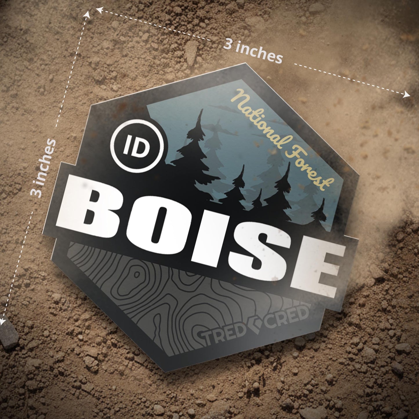 Sticker: Boise National Forest