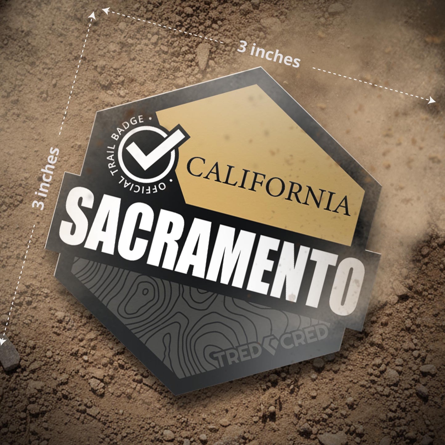 Sticker: Sacramento
