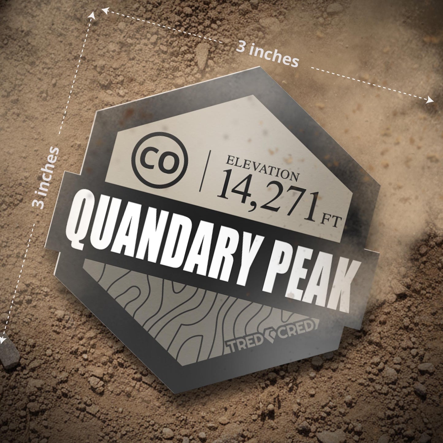 Sticker: Quandary Peak